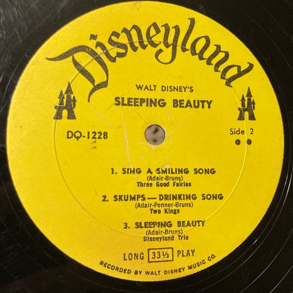 Sleeping Beauty Vinyl LP Record - Disneyland Record - Wall Art Gallery Decor - Picture 10 of 14